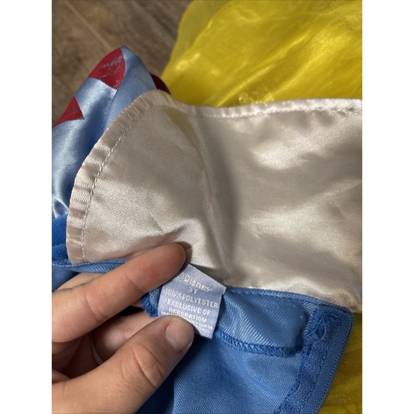 Snow White Disney Costume Toddler Dress With Velour Top, 3T - Picture 9 of 9